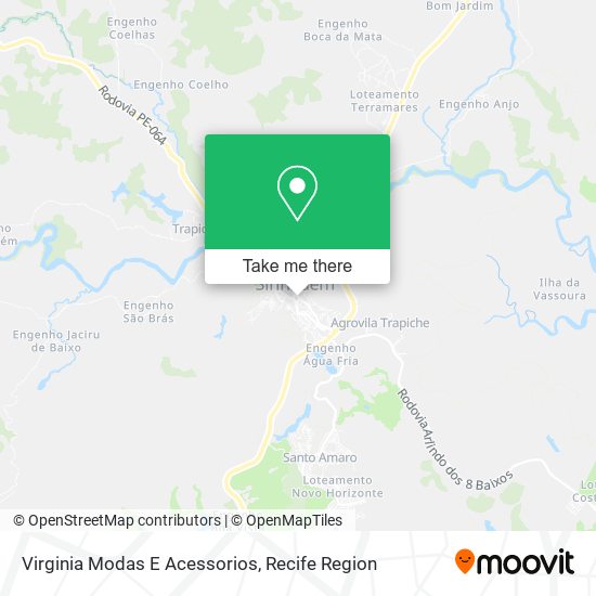 Virginia Modas E Acessorios map