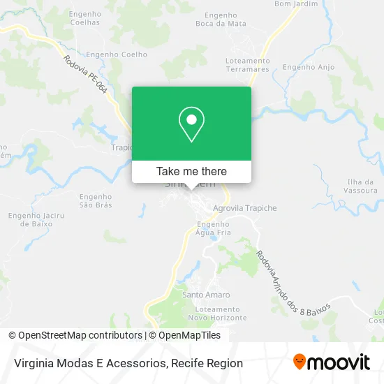 Virginia Modas E Acessorios map