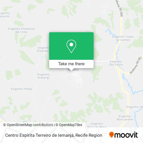 Centro Espírita Terreiro de Iemanjá map