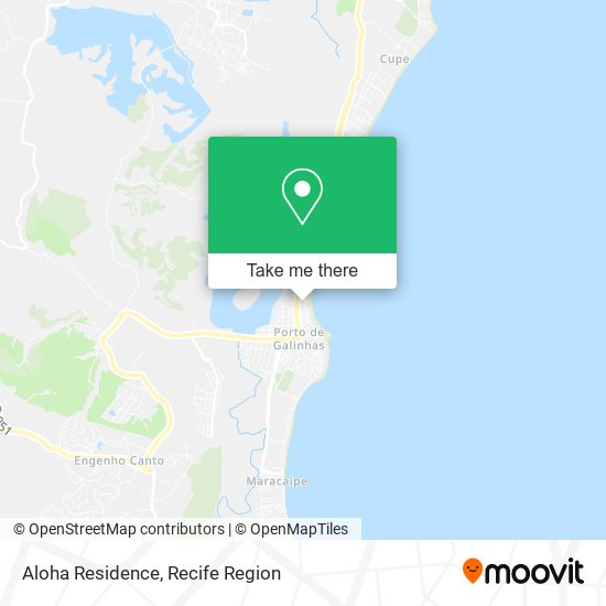 Aloha Residence map