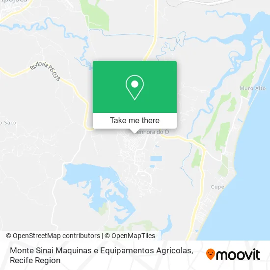 Monte Sinai Maquinas e Equipamentos Agricolas map