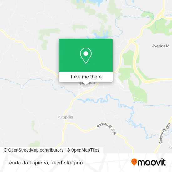 Tenda da Tapioca map