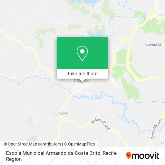 Escola Municipal Armando da Costa Brito map