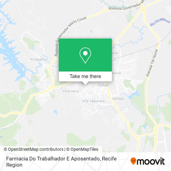 Farmacia Do Trabalhador E Aposentado map