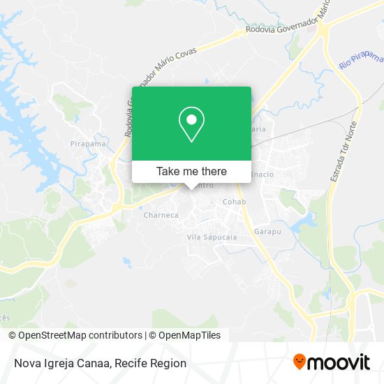Nova Igreja Canaa map