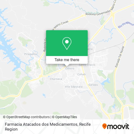 Farmacia Atacados dos Medicamentos map