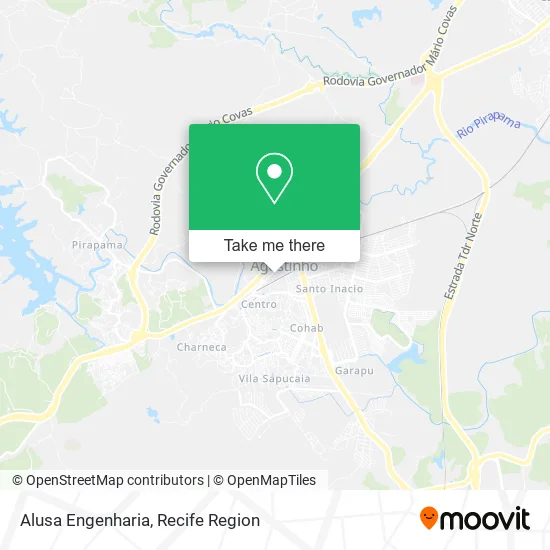 Alusa Engenharia map