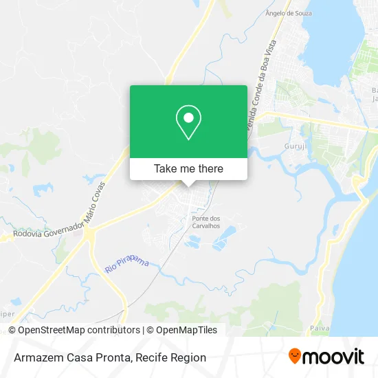 Armazem Casa Pronta map