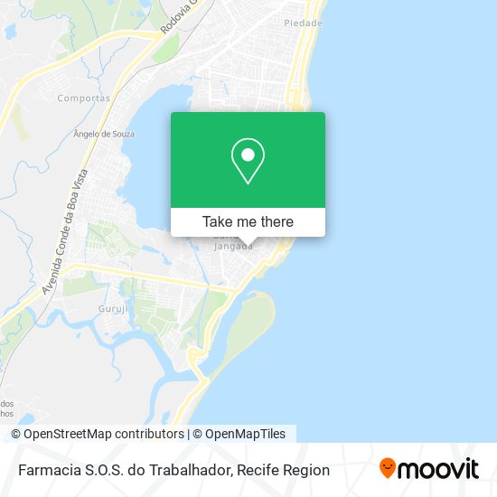 Farmacia S.O.S. do Trabalhador map