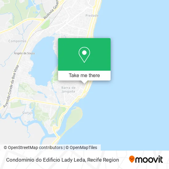 Condominio do Edificio Lady Leda map
