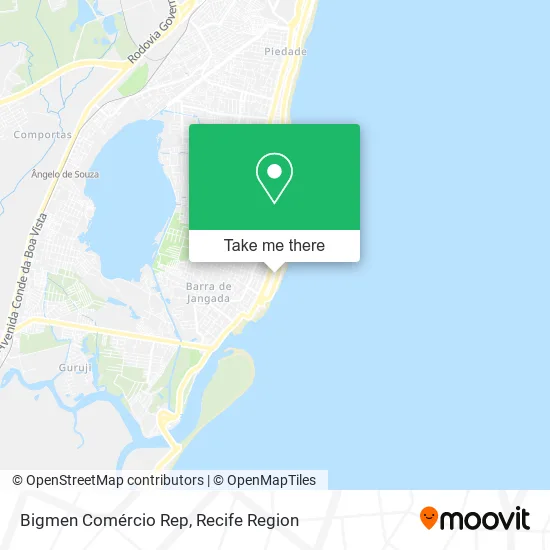 Bigmen Comércio Rep map