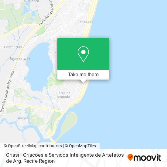 Criasi - Criacoes e Servicos Inteligente de Artefatos de Arg map