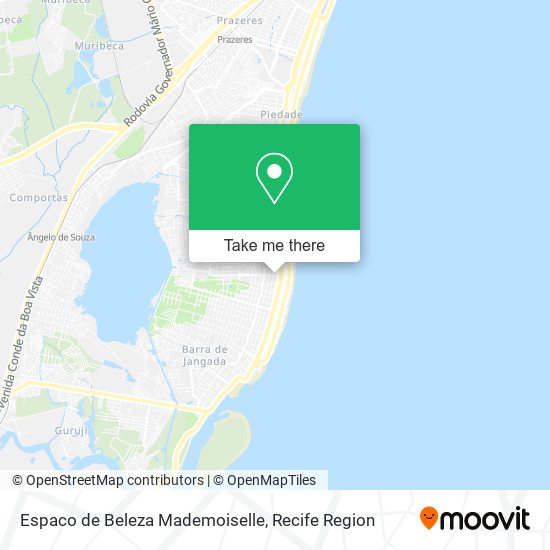 Espaco de Beleza Mademoiselle map