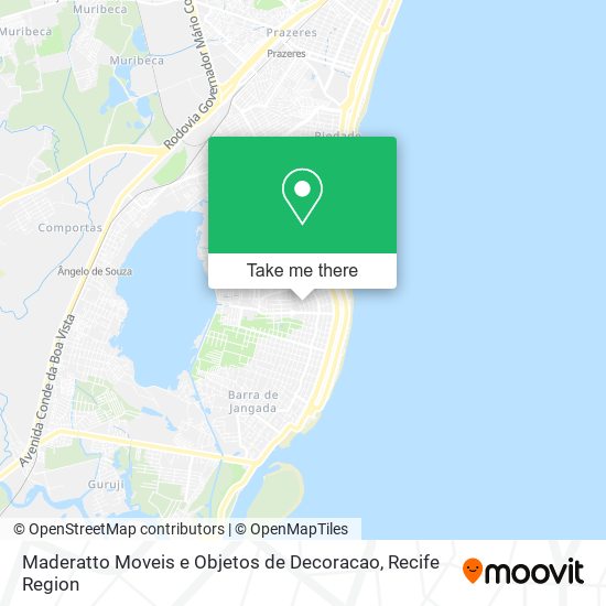 Maderatto Moveis e Objetos de Decoracao map