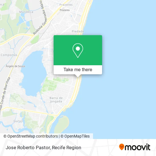 Jose Roberto Pastor map