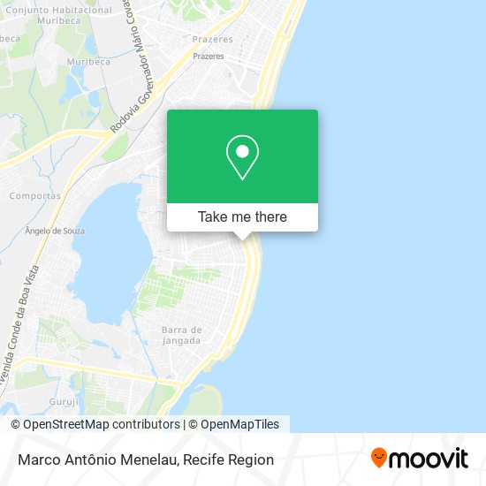 Marco Antônio Menelau map