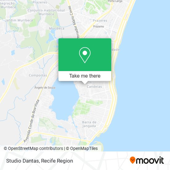 Studio Dantas map