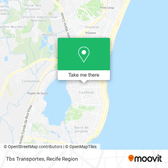 Tbs Transportes map