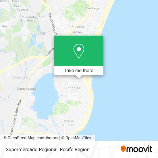 Supermercado Regional map