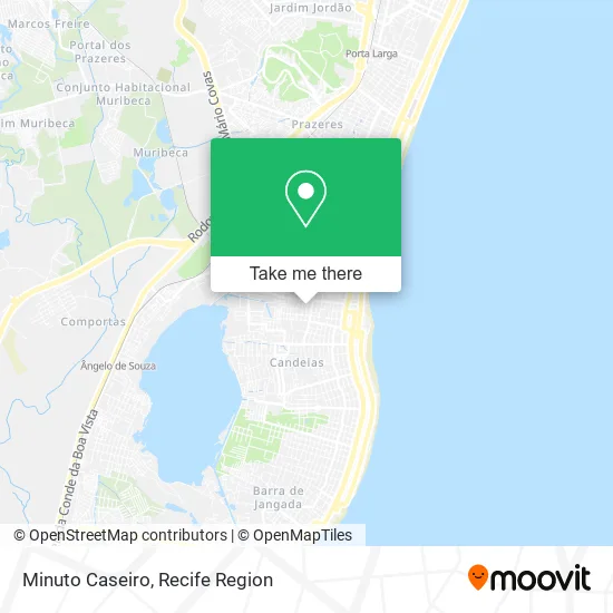 Minuto Caseiro map
