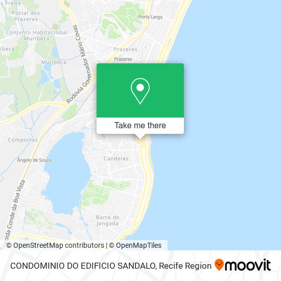 CONDOMINIO DO EDIFICIO SANDALO map
