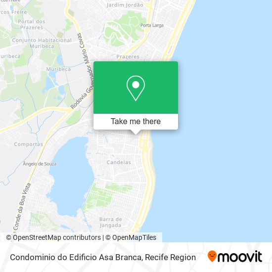 Condominio do Edificio Asa Branca map