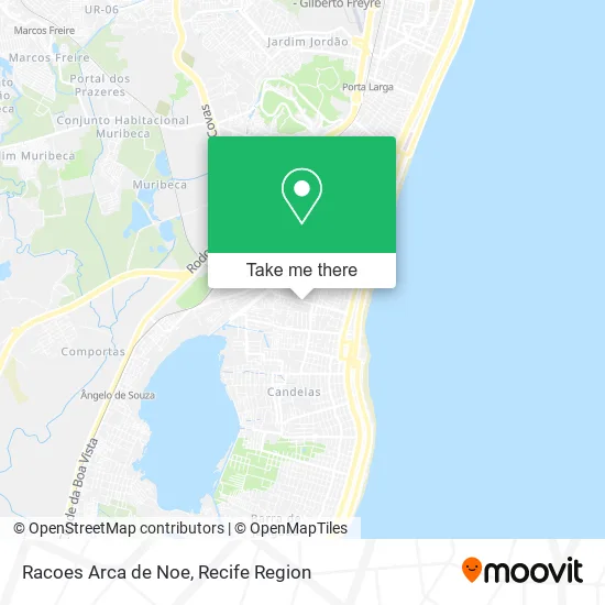 Racoes Arca de Noe map