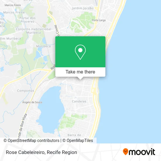 Rose Cabeleireiro map