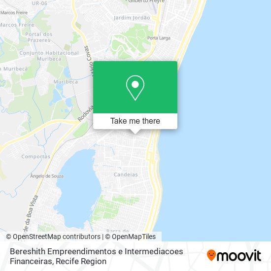 Bereshith Empreendimentos e Intermediacoes Financeiras map