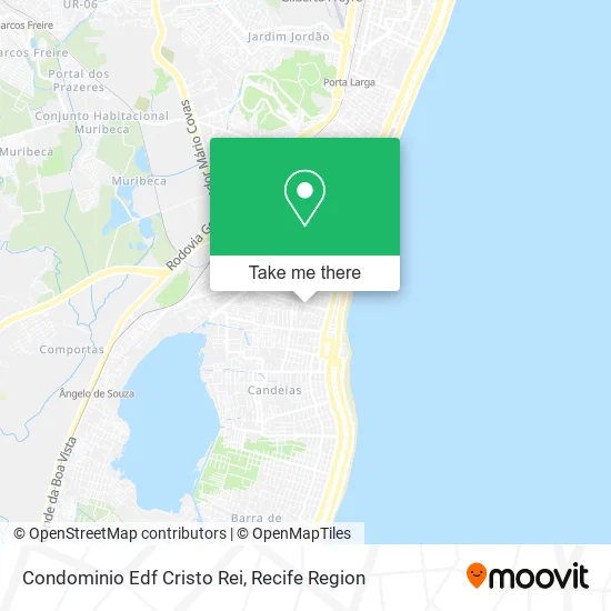 Condominio Edf Cristo Rei map