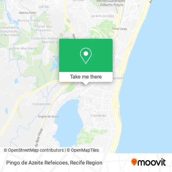 Pingo de Azeite Refeicoes map