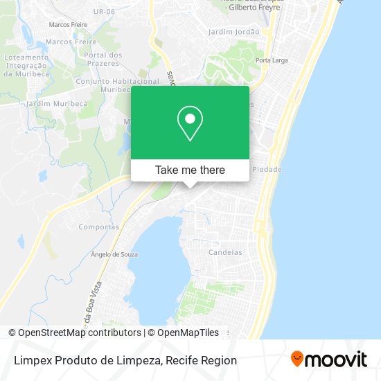 Mapa Limpex Produto de Limpeza