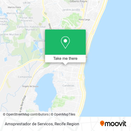 Amsprestador de Servicos map