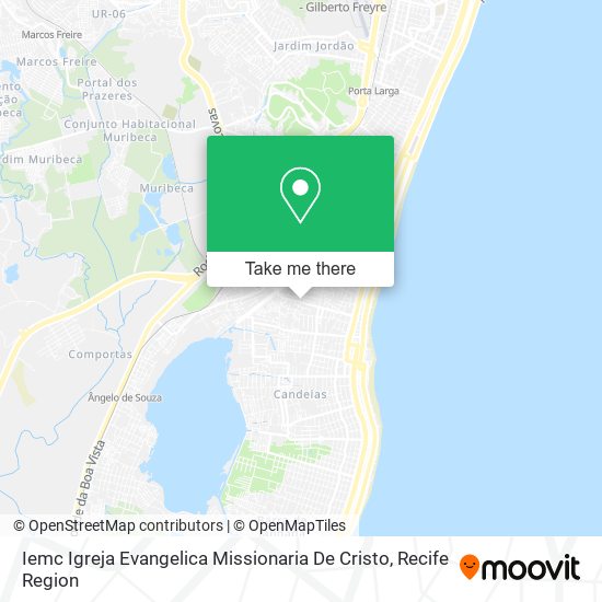 Iemc Igreja Evangelica Missionaria De Cristo map