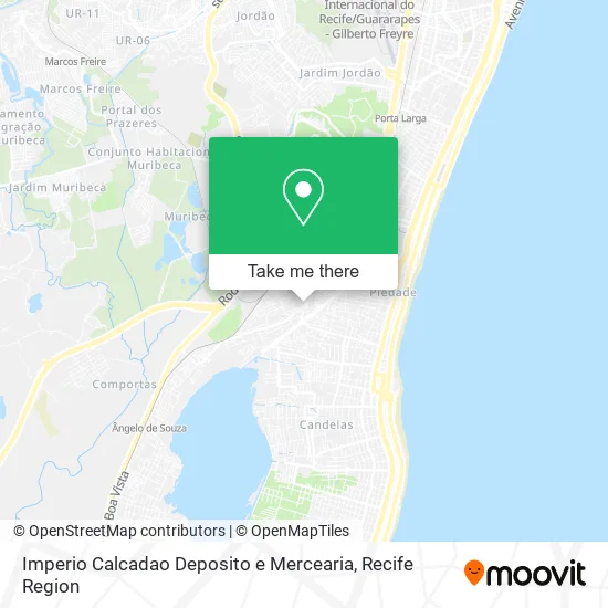 Imperio Calcadao Deposito e Mercearia map