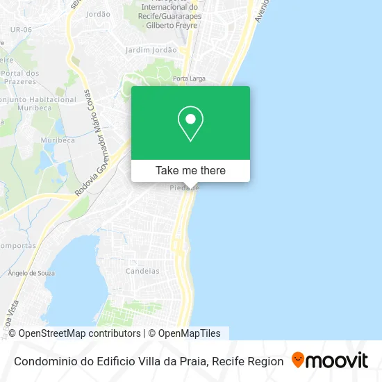 Condominio do Edificio Villa da Praia map