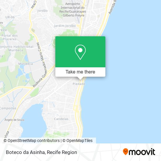 Boteco da Asinha map