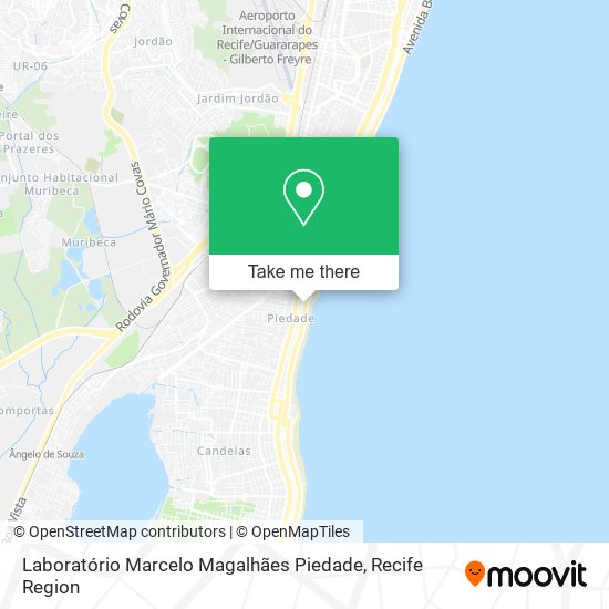 Laboratório Marcelo Magalhães Piedade map