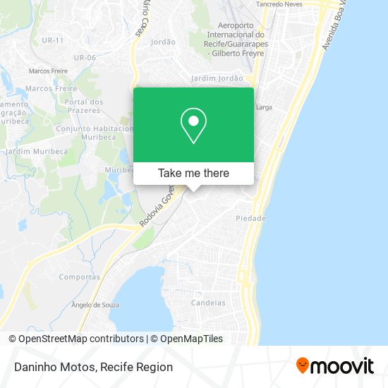 Daninho Motos map