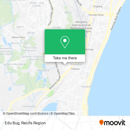 Mapa Edu Bug