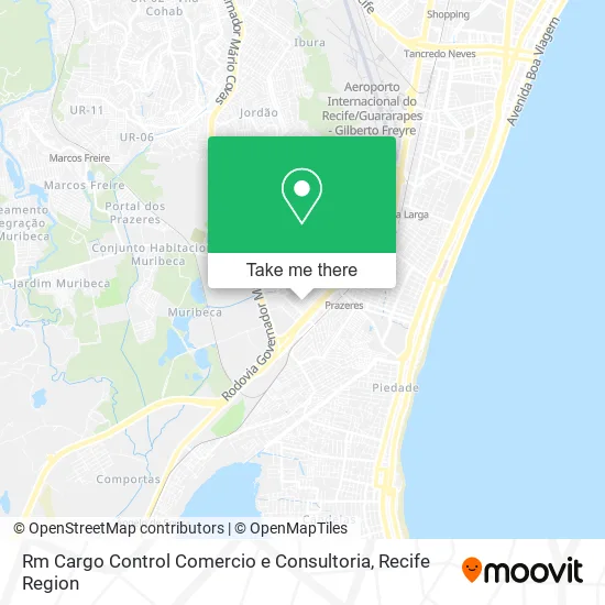 Rm Cargo Control Comercio e Consultoria map