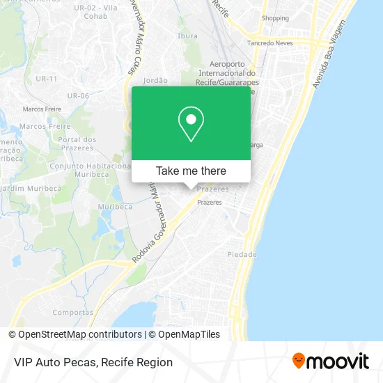 VIP Auto Pecas map