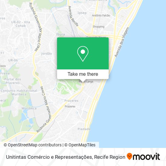 Unitintas Comércio e Representações map