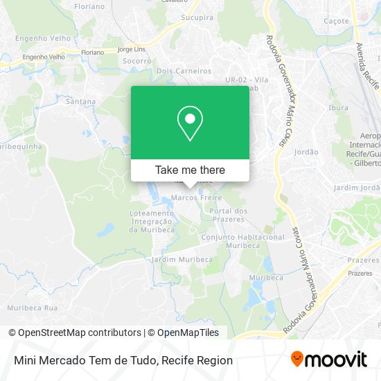 Mapa Mini Mercado Tem de Tudo