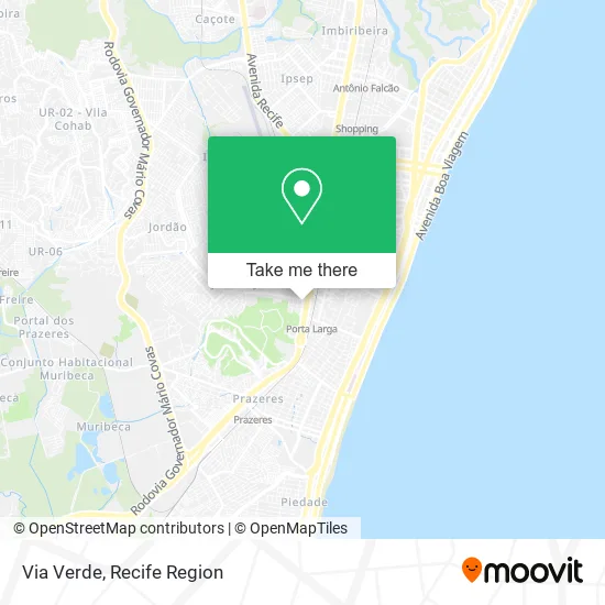 Via Verde map