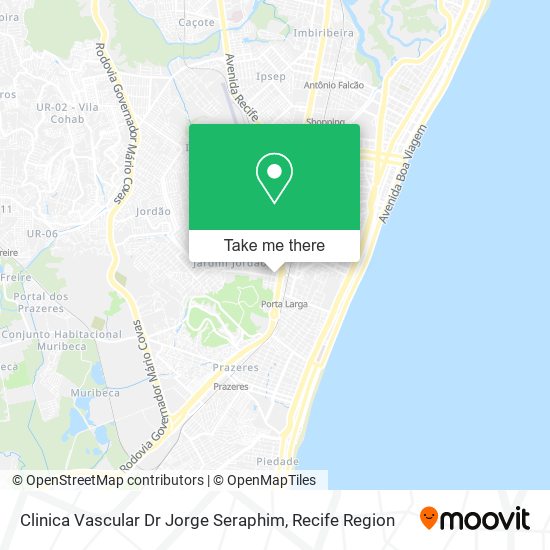 Clinica Vascular Dr Jorge Seraphim map