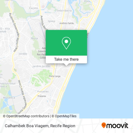 Calhambek Boa Viagem map