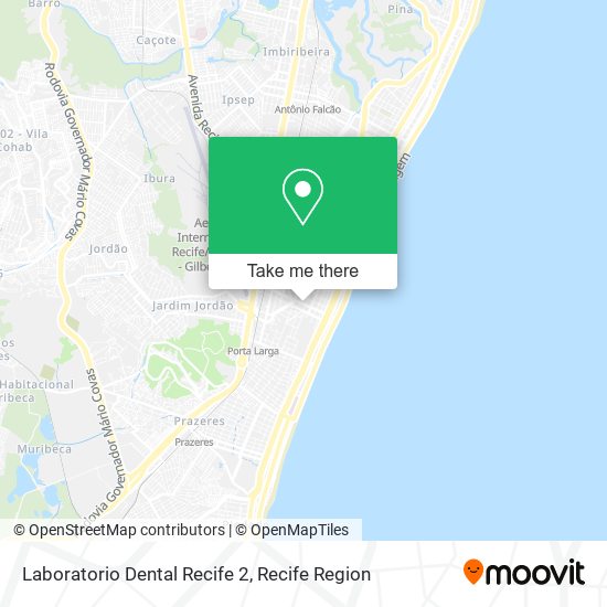 Mapa Laboratorio Dental Recife 2