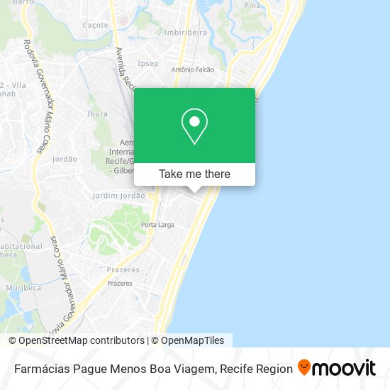 Farmácias Pague Menos Boa Viagem map