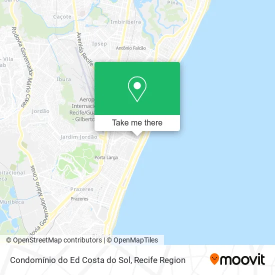 Condomínio do Ed Costa do Sol map